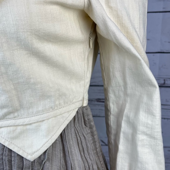 Akela Key Couture Romantic Jacket all one piece French size 38 US 6-8 - Picture 12 of 14